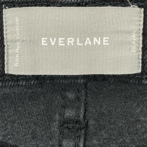 Everlane Straight Leg Ankle Jeans - Washed Black - 28 - Picture 7 of 10